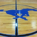 basketball court graphic